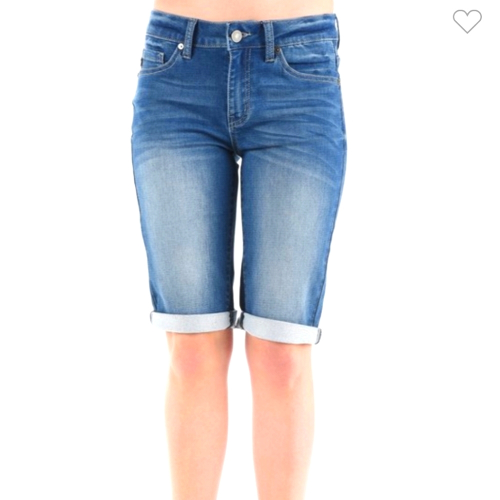 KanCan Bermuda Jean Shorts